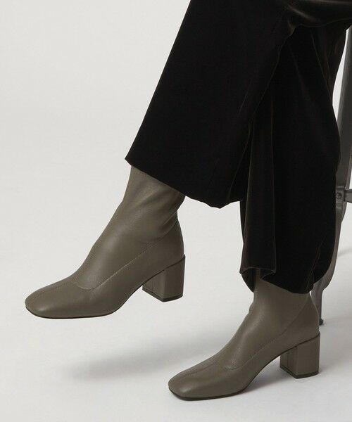 ODETTE E ODILE / オデット エ オディール ブーツ（ショート丈） | ストレッチレザー ショートブーツ60↓↑ | 詳細5