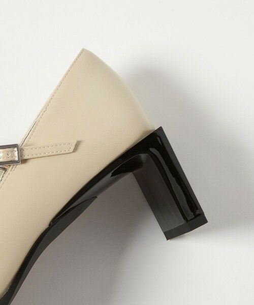 ODETTE E ODILE / オデット エ オディール パンプス | ＜SY＞ オブリークWストラップ パンプス55↑ | 詳細3