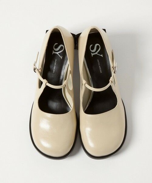 ODETTE E ODILE / オデット エ オディール パンプス | ＜SY＞ オブリークWストラップ パンプス55↑ | 詳細1