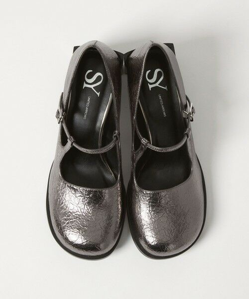 ODETTE E ODILE / オデット エ オディール パンプス | ＜SY＞ オブリークWストラップ パンプス55↑ | 詳細5