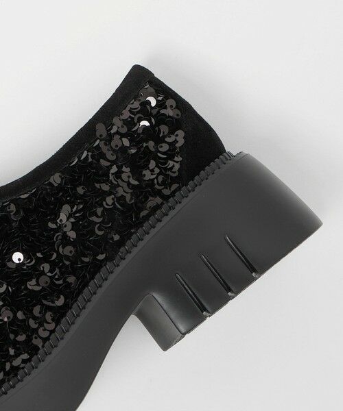 ODETTE E ODILE / オデット エ オディール フラットシューズ | ＜SY＞ ラウンド スリッポン スパンコール フラット55↑ | 詳細3