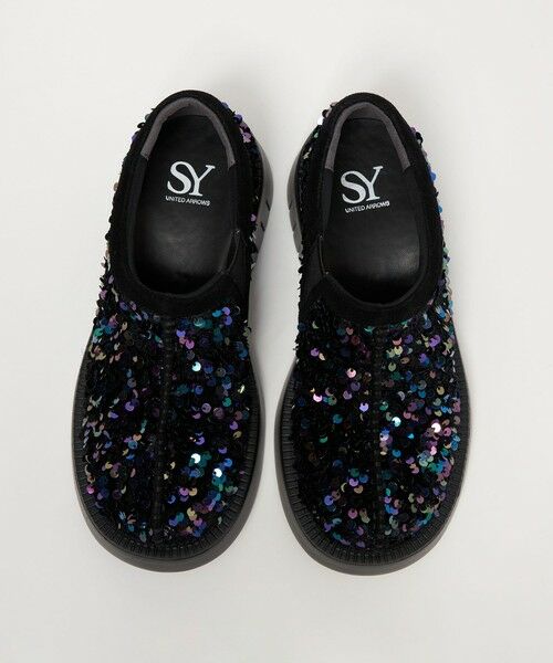 ODETTE E ODILE / オデット エ オディール フラットシューズ | ＜SY＞ ラウンド スリッポン スパンコール フラット55↑ | 詳細11