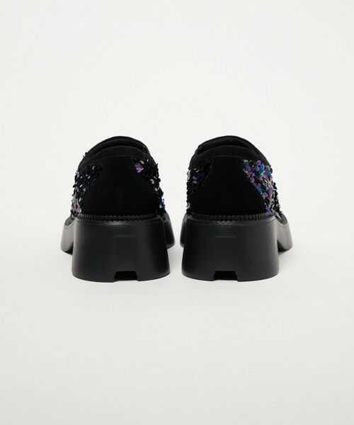 ODETTE E ODILE / オデット エ オディール フラットシューズ | ＜SY＞ ラウンド スリッポン スパンコール フラット55↑ | 詳細13