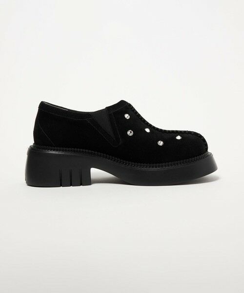 ODETTE E ODILE / オデット エ オディール フラットシューズ | ＜SY＞ ラウンド スリッポン ビジュー フラット55↑ | 詳細3