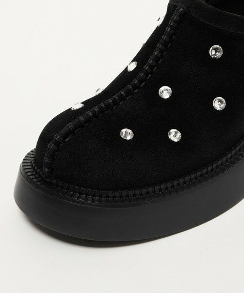 ODETTE E ODILE / オデット エ オディール フラットシューズ | ＜SY＞ ラウンド スリッポン ビジュー フラット55↑ | 詳細7