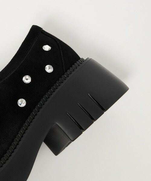 ODETTE E ODILE / オデット エ オディール フラットシューズ | ＜SY＞ ラウンド スリッポン ビジュー フラット55↑ | 詳細8