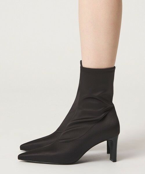 ODETTE E ODILE / オデット エ オディール ブーツ(ショート丈) | <SY> ポインテッドストレッチ ショートブーツ70↑ | 詳細13