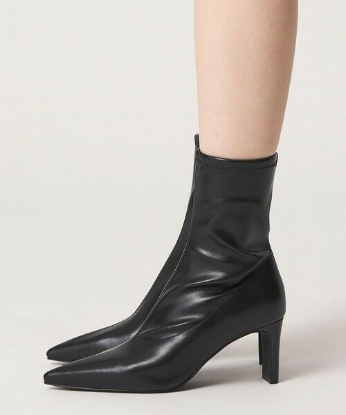 ODETTE E ODILE / オデット エ オディール ブーツ(ショート丈) | <SY> ポインテッドストレッチ ショートブーツ70↑ | 詳細21