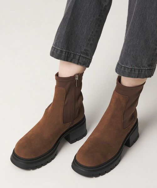 ODETTE E ODILE / オデット エ オディール ブーツ(ショート丈) | <SY> ネオプレーンコンビ ショートブーツ60↑ | 詳細8