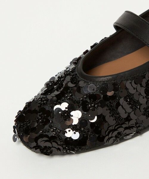 ODETTE E ODILE / オデット エ オディール フラットシューズ | メリージェーンスパンコール フラット10↑ | 詳細9