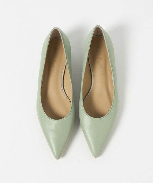 ODETTE E ODILE / オデット エ オディール フラットシューズ | ポインテッドプレーン フラット20↓↑(KELLY)