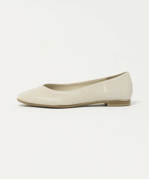 ODETTE E ODILE / オデット エ オディール フラットシューズ | ソフトVカット フラット15↓↑（BEIGE）