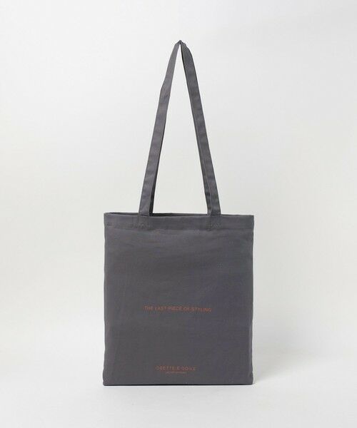 ODETTE E ODILE / オデット エ オディール トートバッグ | ＜ODETTE E ODILE＞ トートバッグ（DK.GRAY）