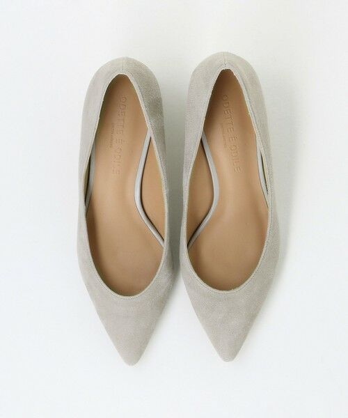 ODETTE E ODILE / オデット エ オディール パンプス | ポインテッドブロックヒール パンプス55↓↑ | 詳細1