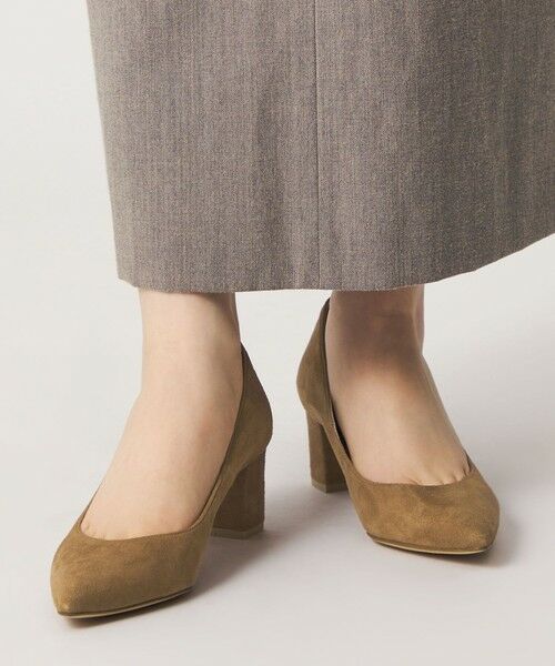 ODETTE E ODILE / オデット エ オディール パンプス | ポインテッドブロックヒール パンプス55↓↑ | 詳細1