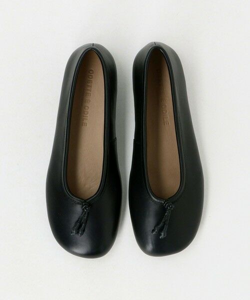 ODETTE E ODILE / オデット エ オディール バレエシューズ | オブリークバレエ フラット10↑(BLACK)
