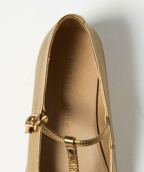 ODETTE E ODILE / オデット エ オディール フラットシューズ | ワイドスクエア Tストラップ フラット20↑ | 詳細10