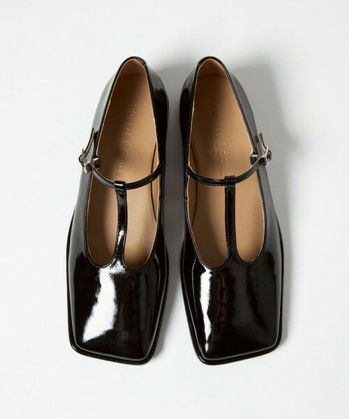 ODETTE E ODILE / オデット エ オディール フラットシューズ | ワイドスクエア Tストラップ フラット20↑ | 詳細17