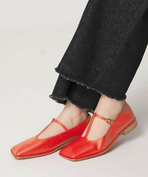 ODETTE E ODILE / オデット エ オディール フラットシューズ | ワイドスクエア Tストラップ フラット20↑ | 詳細22