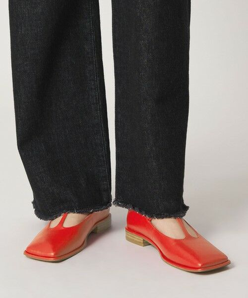 ODETTE E ODILE / オデット エ オディール フラットシューズ | ワイドスクエア Tストラップ フラット20↑ | 詳細23