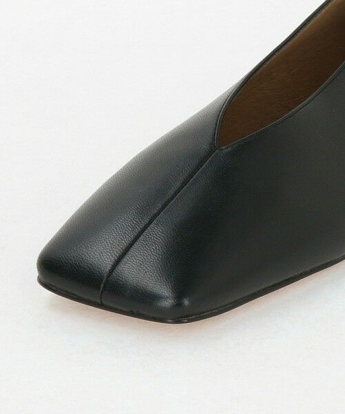ODETTE E ODILE / オデット エ オディール フラットシューズ | オブリークスクエアトゥ フラット15↑ | 詳細5