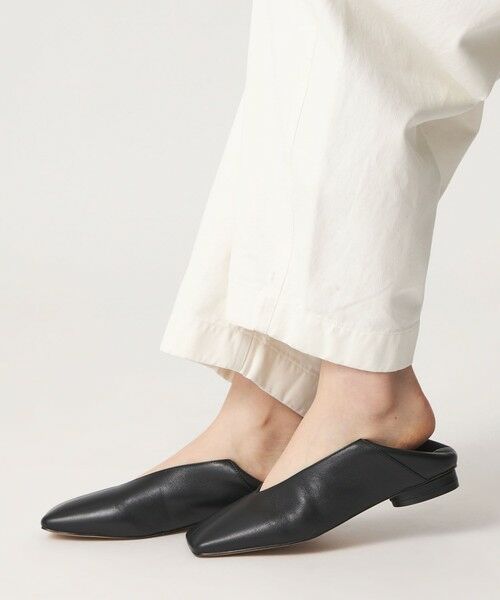 ODETTE E ODILE / オデット エ オディール フラットシューズ | オブリークスクエアトゥ フラット15↑ | 詳細6