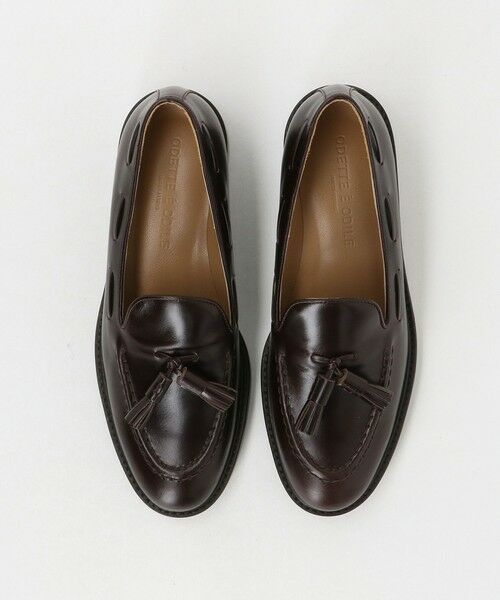 ODETTE E ODILE / オデット エ オディール フラットシューズ | タッセルローファー フラット30↓↑（DK.BROWN）
