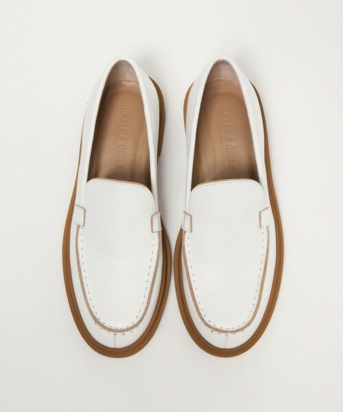 ODETTE E ODILE / オデット エ オディール フラットシューズ | プレーンモカ フラット30↑(WHITE)