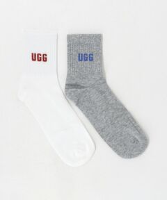 ODETTE E ODILE / オデット エ オディール ソックス | ＜UGG＞ W QUINLIN 2P RSF