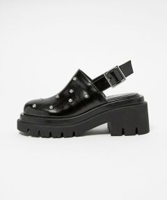 ODETTE E ODILE / オデット エ オディール サンダル | ＜SY＞タンクソールスタッズ ミュール サンダル75↑