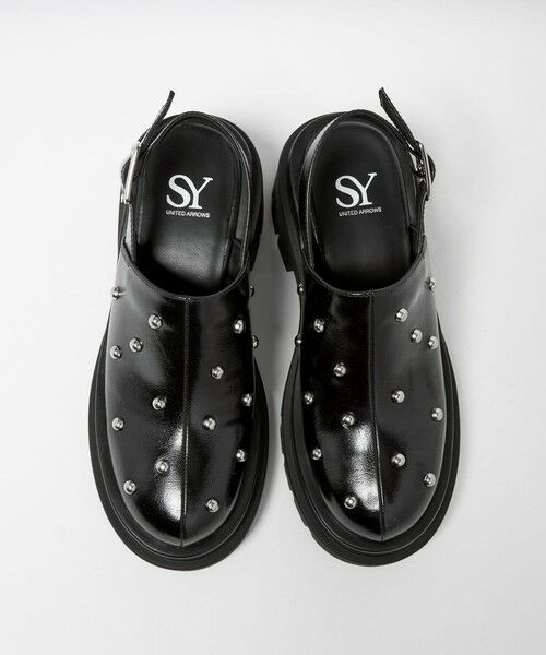 ODETTE E ODILE / オデット エ オディール サンダル | ＜SY＞タンクソールスタッズ ミュール サンダル75↑ | 詳細2