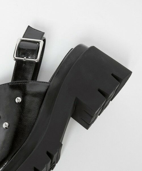 ODETTE E ODILE / オデット エ オディール サンダル | ＜SY＞タンクソールスタッズ ミュール サンダル75↑ | 詳細8