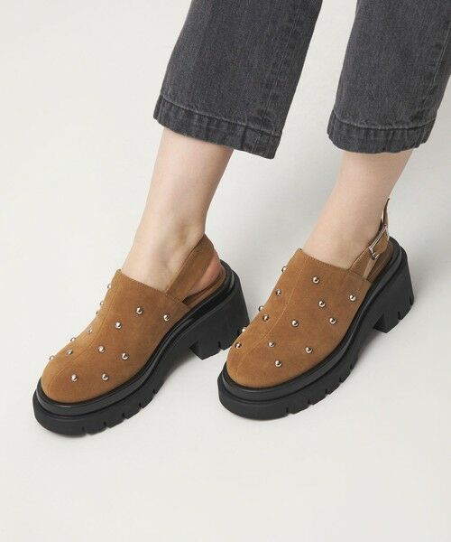 ODETTE E ODILE / オデット エ オディール サンダル | ＜SY＞タンクソールスタッズ ミュール サンダル75↑ | 詳細13