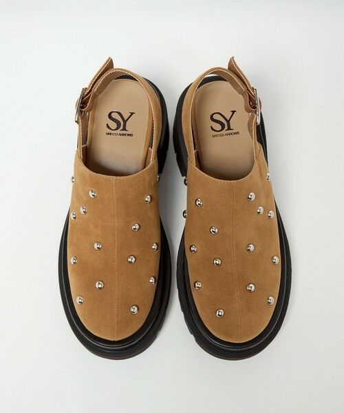 ODETTE E ODILE / オデット エ オディール サンダル | ＜SY＞タンクソールスタッズ ミュール サンダル75↑ | 詳細10