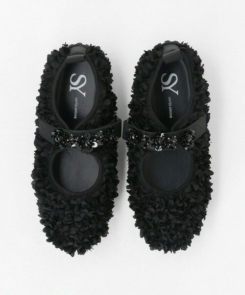 ODETTE E ODILE / オデット エ オディール フラットシューズ | <SY> フラワービジューベルクロ フラット20↑ | 詳細2