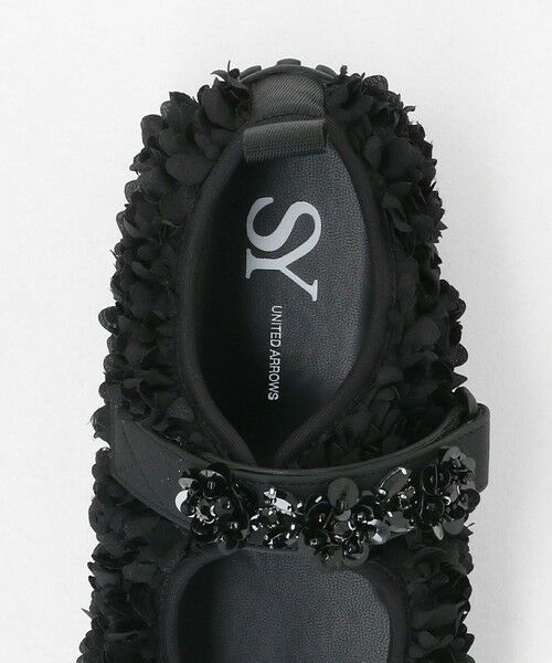 ODETTE E ODILE / オデット エ オディール フラットシューズ | <SY> フラワービジューベルクロ フラット20↑ | 詳細6