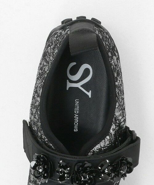 ODETTE E ODILE / オデット エ オディール フラットシューズ | <SY>フラワービジューベルクロメタリック フラット20↑ | 詳細6