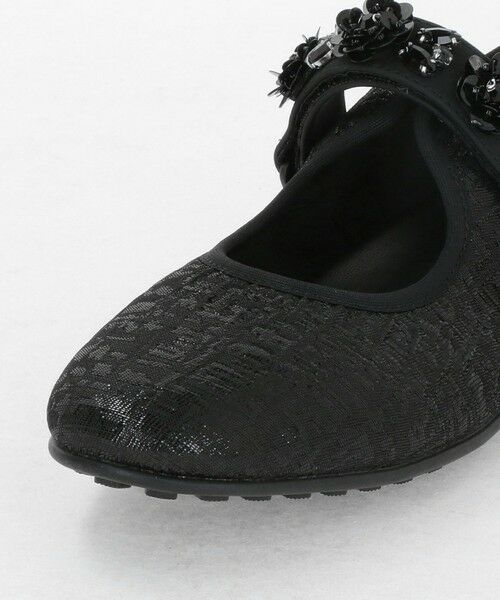 ODETTE E ODILE / オデット エ オディール フラットシューズ | <SY>フラワービジューベルクロメタリック フラット20↑ | 詳細12