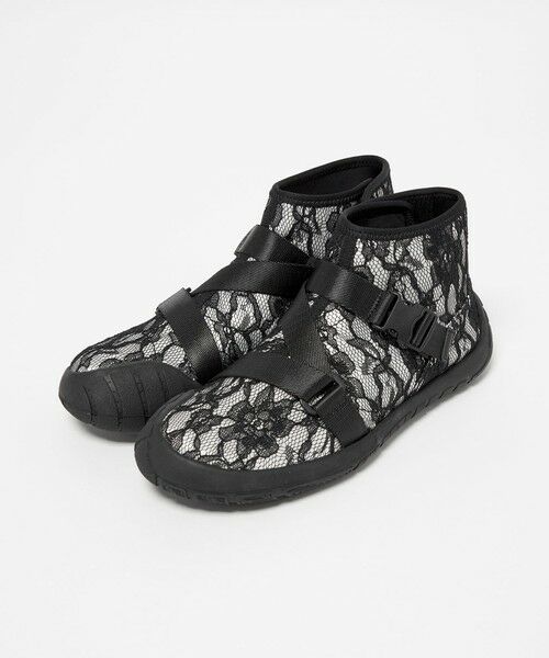 ODETTE E ODILE / オデット エ オディール ブーツ（ショート丈） | ＜SY＞オブリークレース ショートブーツ30 | 詳細6