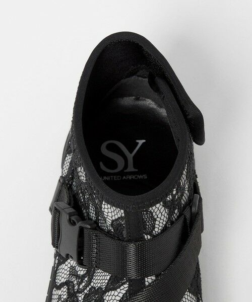 ODETTE E ODILE / オデット エ オディール ブーツ（ショート丈） | ＜SY＞オブリークレース ショートブーツ30 | 詳細11