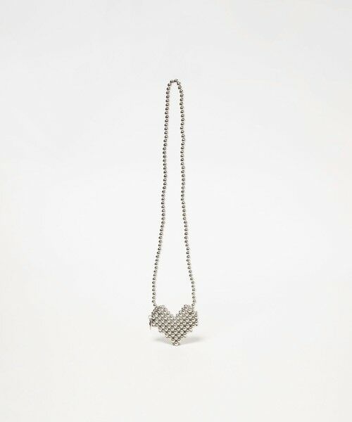ODETTE E ODILE / オデット エ オディール ネックレス・ペンダント・チョーカー | ＜SY＞ ハートビーズネックチャーム | 詳細2