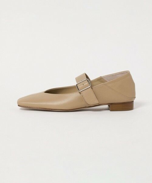 ODETTE E ODILE / オデット エ オディール フラットシューズ | センターシームメリージェーン フラット20↑（BEIGE）