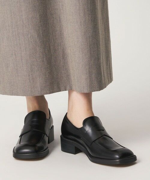 ODETTE E ODILE / オデット エ オディール フラットシューズ | スクエアマニッシュローファー フラット40↑ | 詳細1