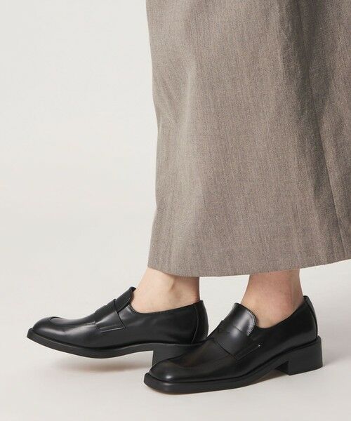 ODETTE E ODILE / オデット エ オディール フラットシューズ | スクエアマニッシュローファー フラット40↑ | 詳細2