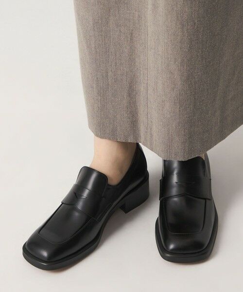 ODETTE E ODILE / オデット エ オディール フラットシューズ | スクエアマニッシュローファー フラット40↑ | 詳細3