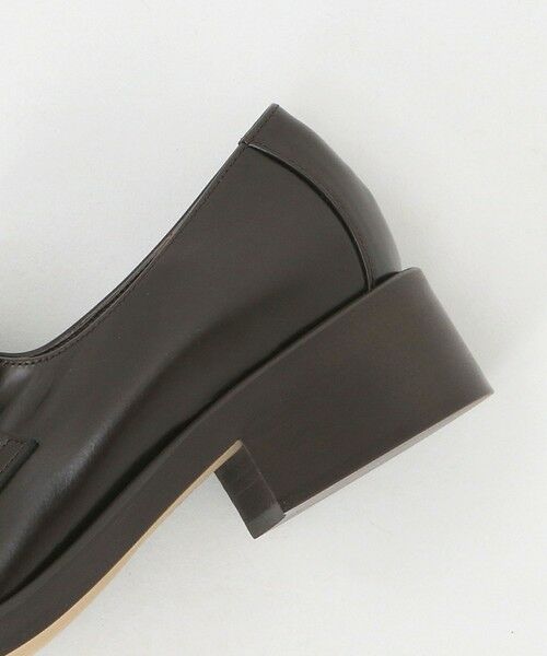 ODETTE E ODILE / オデット エ オディール フラットシューズ | スクエアマニッシュローファー フラット40↑ | 詳細14