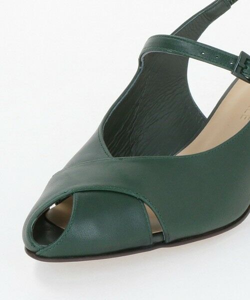 ODETTE E ODILE / オデット エ オディール パンプス | クロスオープントゥ バックベルト パンプス40↑ | 詳細10