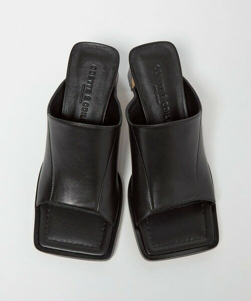 ODETTE E ODILE / オデット エ オディール サンダル | ワイドスクエアミュール サンダル60 | 詳細5