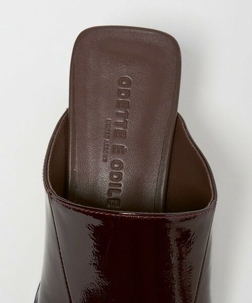 ODETTE E ODILE / オデット エ オディール サンダル | ワイドスクエアミュール サンダル60 | 詳細17