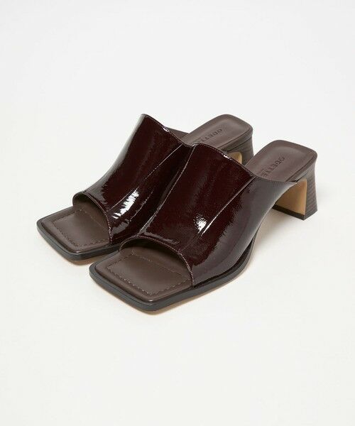 ODETTE E ODILE / オデット エ オディール サンダル | ワイドスクエアミュール サンダル60 | 詳細12